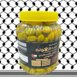 زيتون اخضر فلسطيني جديد 2025 وزن 1كغم